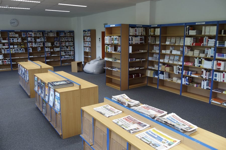 Knihovna a studovna na FBI