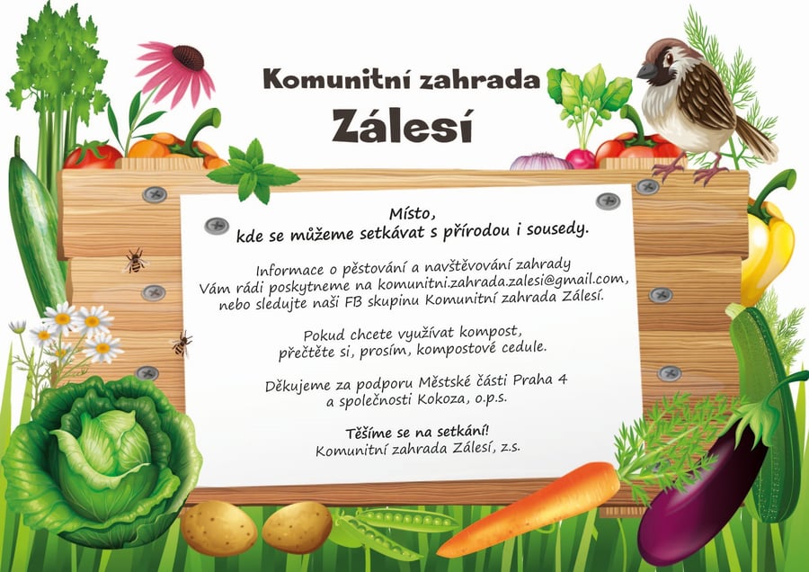 Komunitní zahrada Zálesí