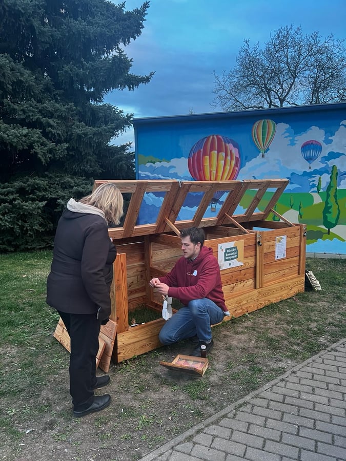 Komunitní kompostér Sídliště Dědina