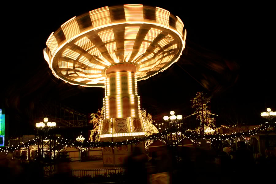 Vánoční trhy v zábavním parku Liseberg