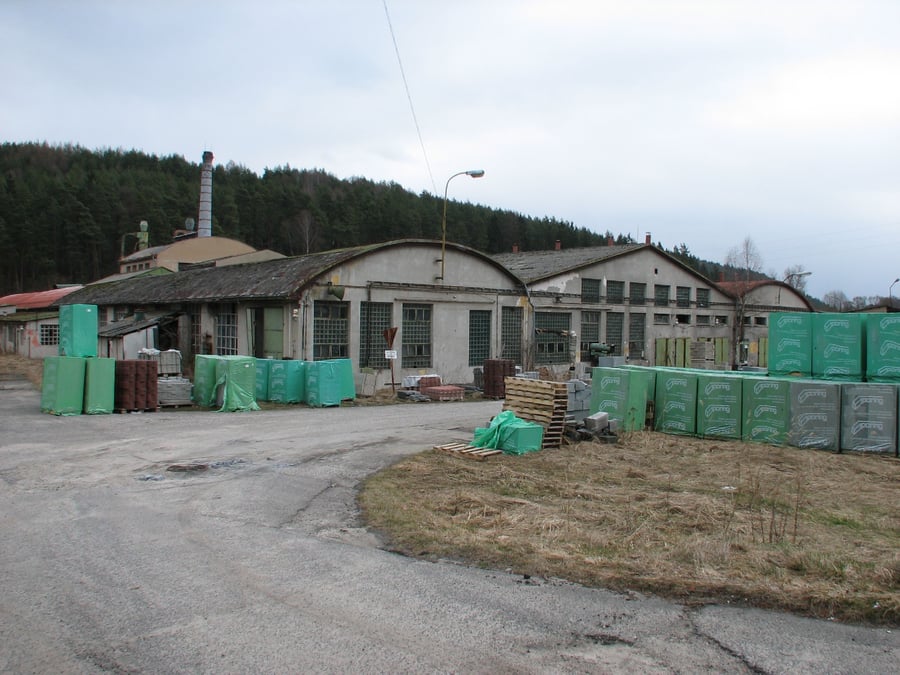 Bělá pod Bezdězem - bývalé dřevařské závody