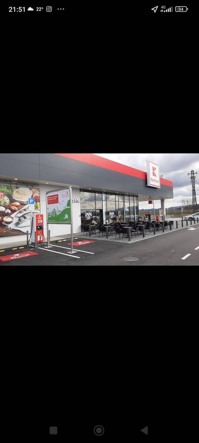 Zabok Kaufland 50kW DC Chorvátsko 
