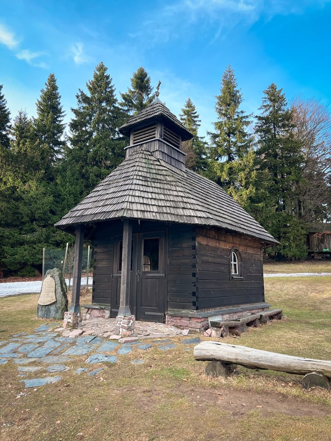 Kaple sv. Kryštofa, Paprsek