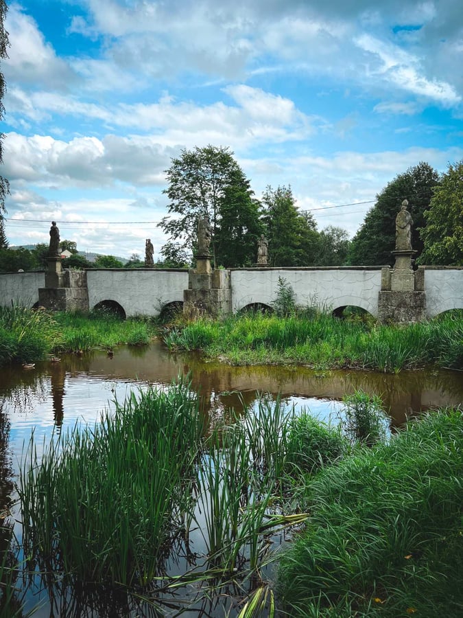Barokní most Bělá nad Radbuzou