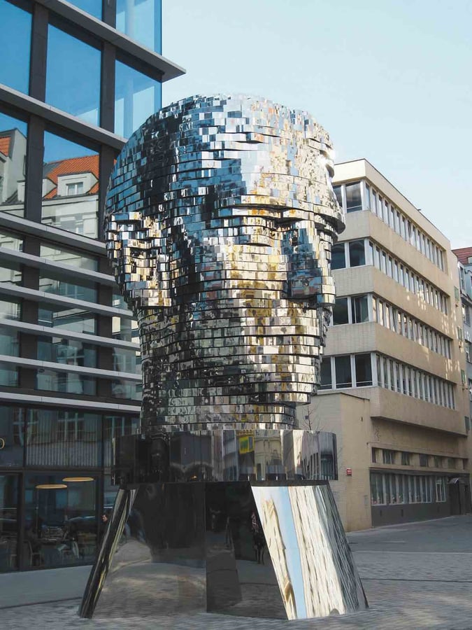 Hlava Franze Kafky