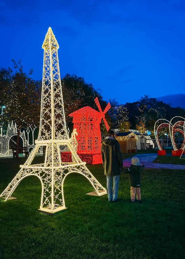 Světelný park Evropa