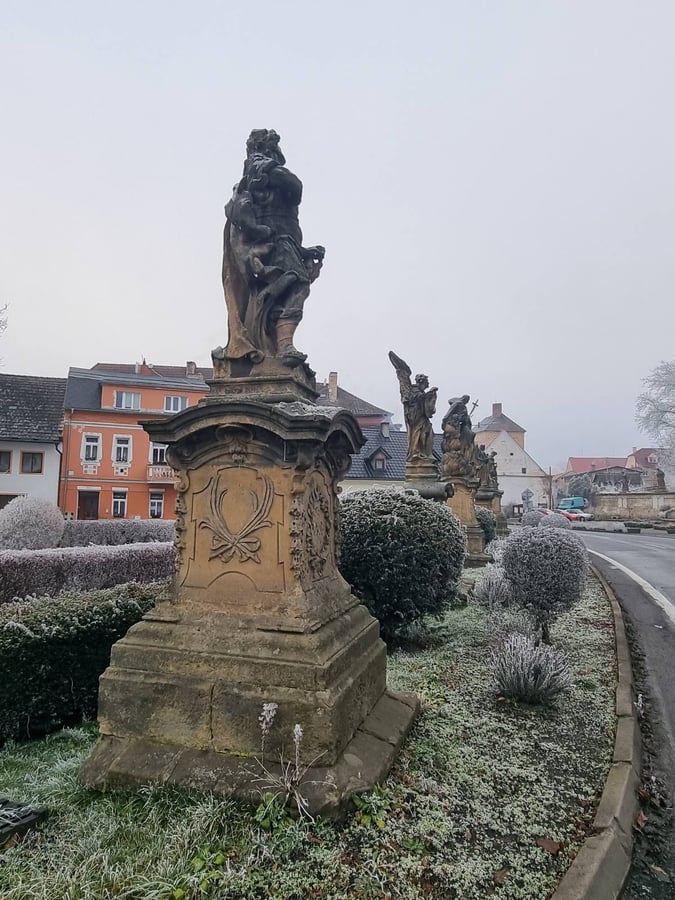 Soubor barokních soch Liběšice