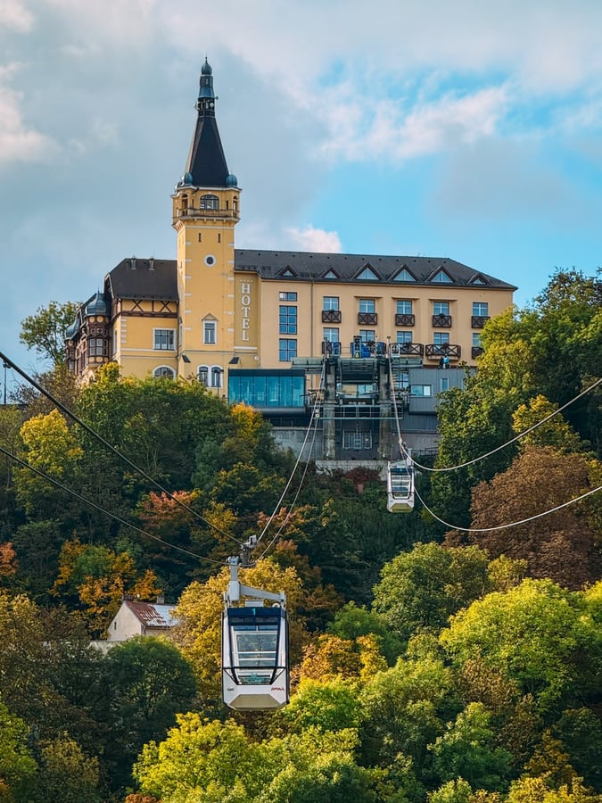 Lanovka na Větruši