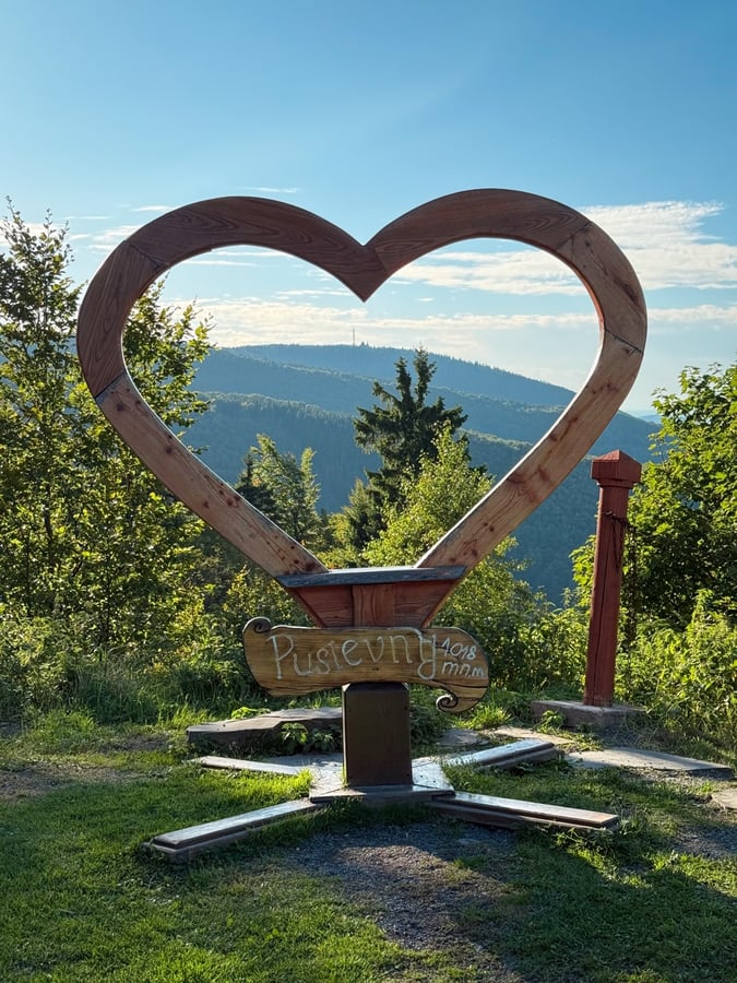 Fotopoint Srdce Pustevny