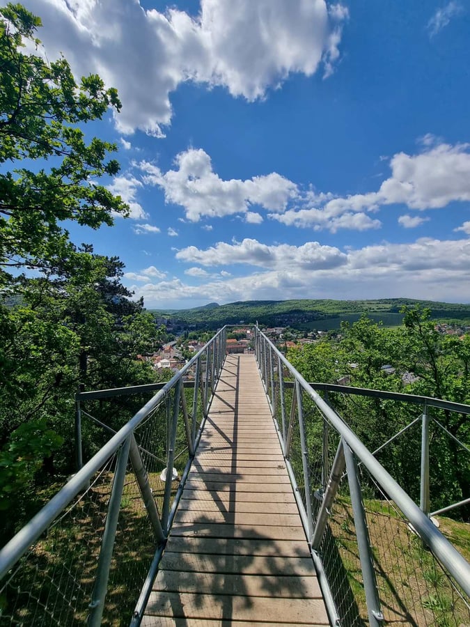 Otočná vyhlídková lávka Na Chlumu