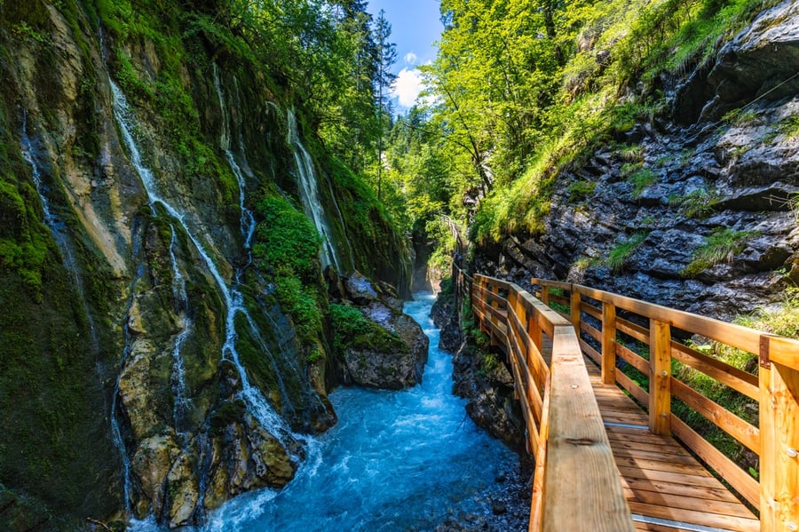 Soutěska Wimbachklamm