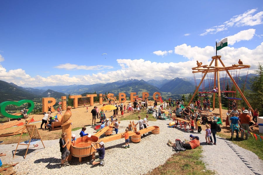 Hřiště Höhenspielplatz Rittisberg