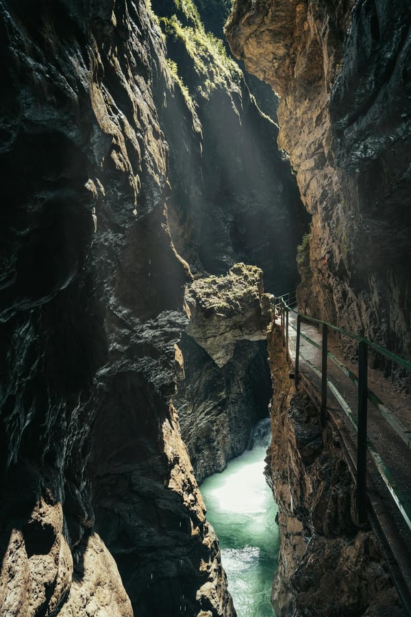 Soutěska Partnachklamm