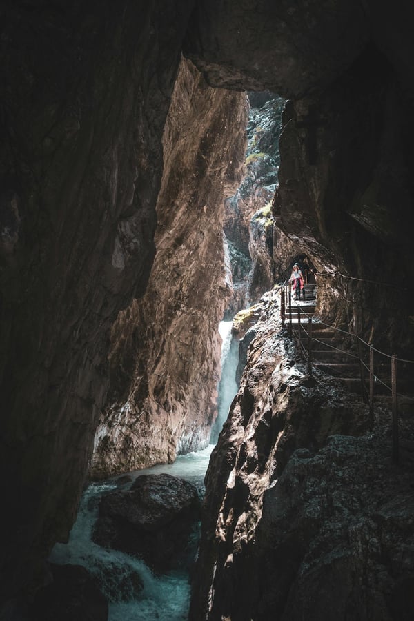 Soutěska Höllentalklamm