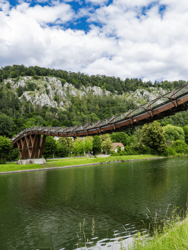 Dřevěný most Tatzlwurm