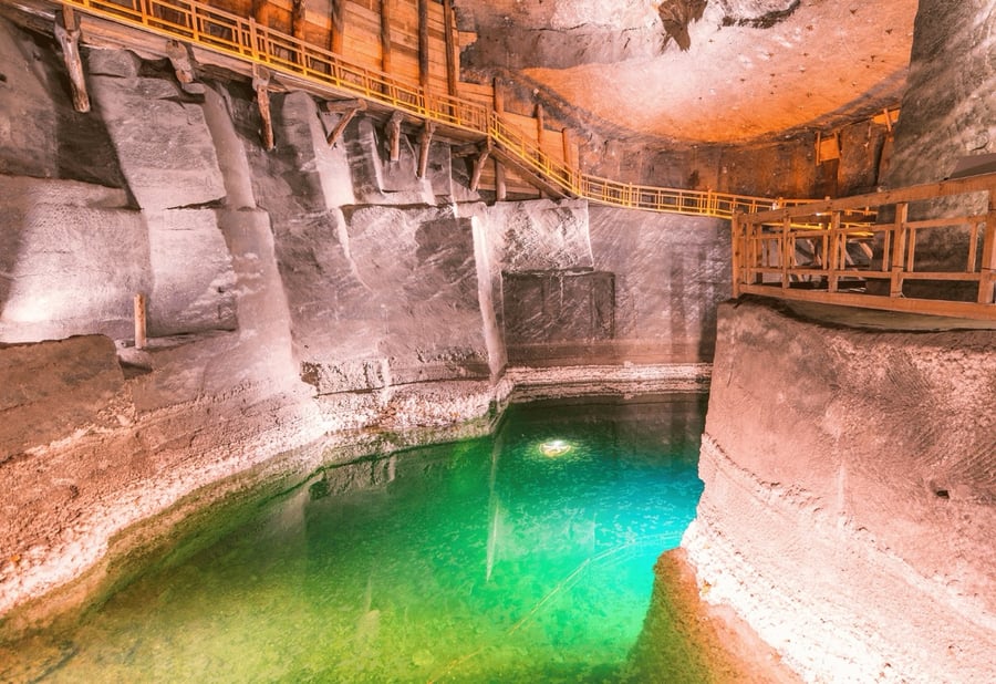 Solný důl Wieliczka
