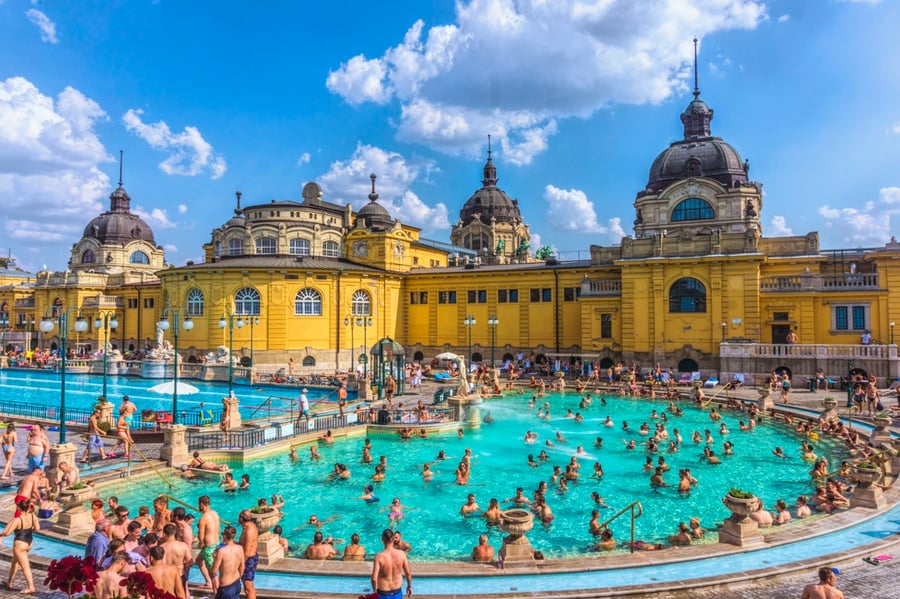 Termální lázně Széchenyi