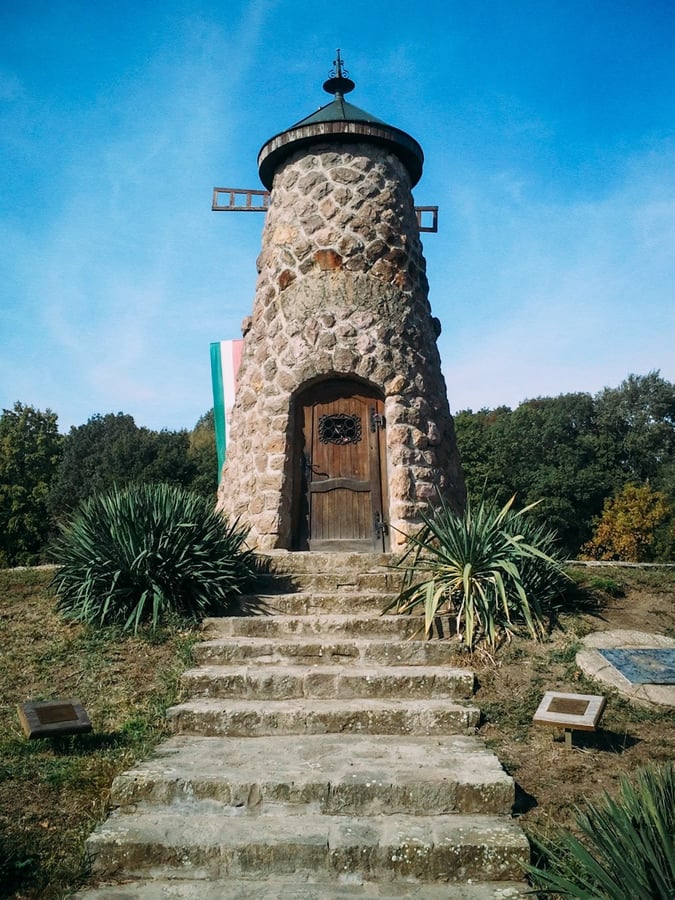 Větrný mlýn Történelmi Magyarország közepe