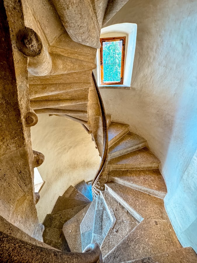 Doppelwendeltreppe