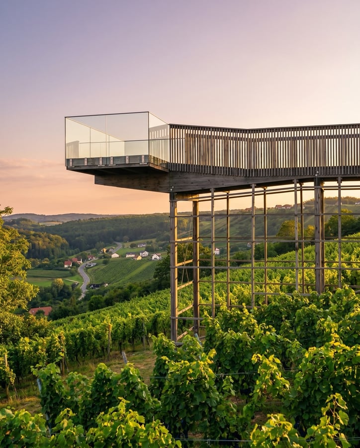 Weinblick Aussichtsplattform