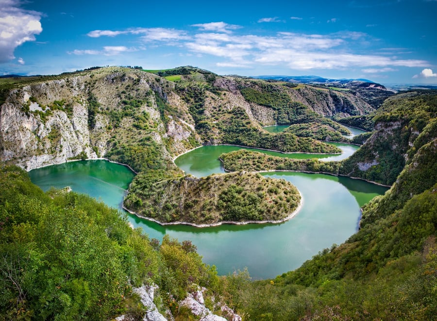 Veliki vrh, Kaňon Uvac