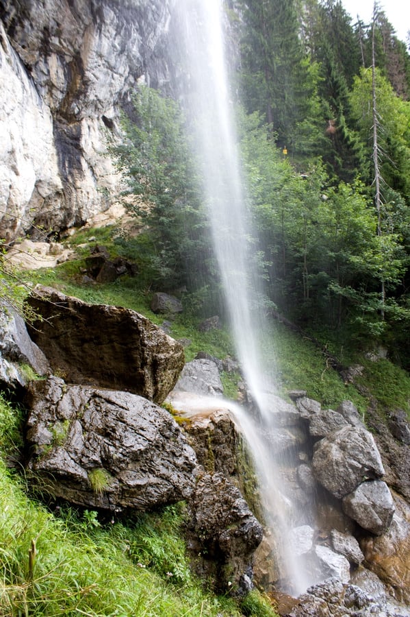 Schleierwasserfall (Wilder Kaiser)