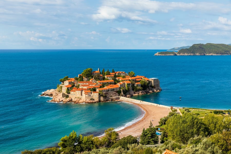Sveti Stefan Plaża