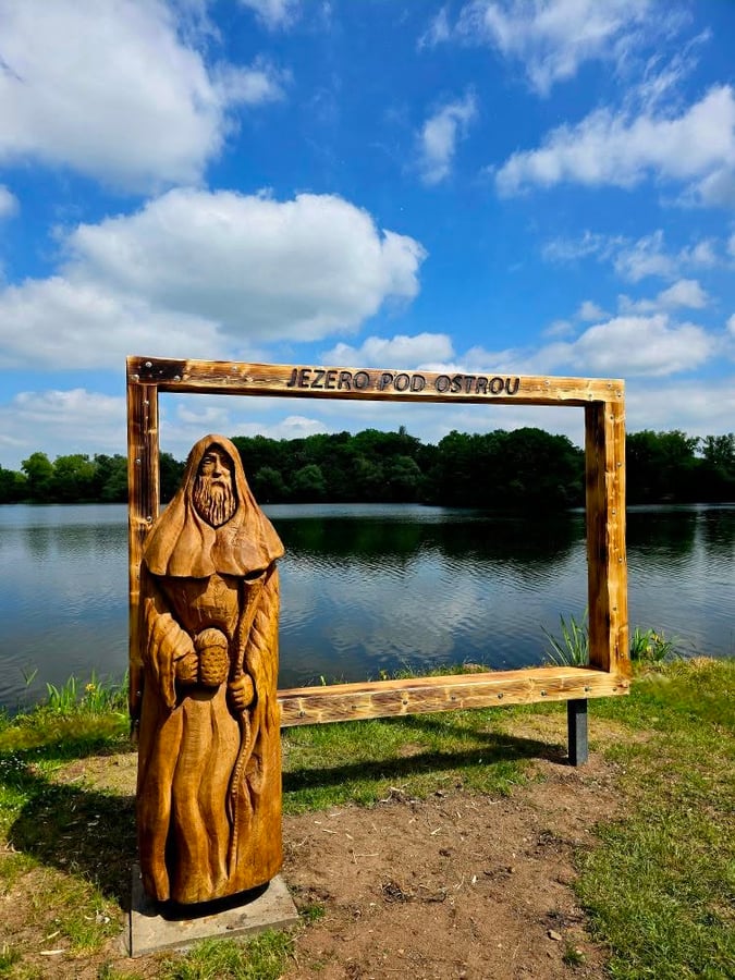 Přírodní koupaliště Ostrá