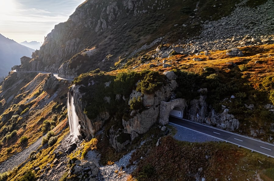 Steinwasserfall (Sustenpass)