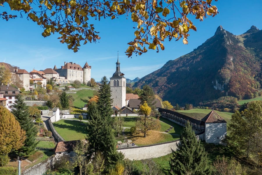 Zámek Château de Gruyères