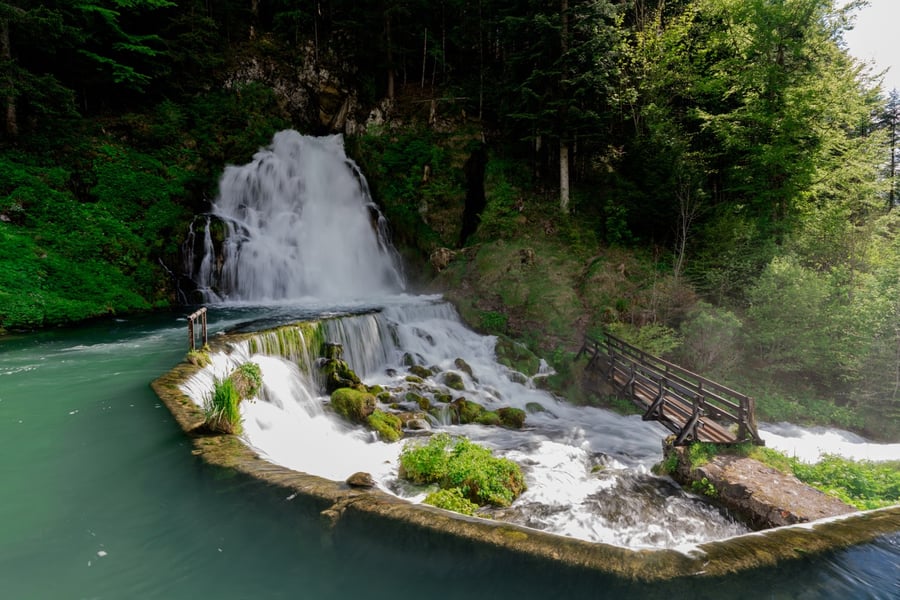 Wasserfall Jaun
