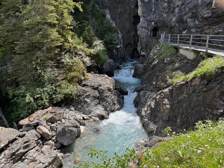 Gletscherschlucht Rosenlaui