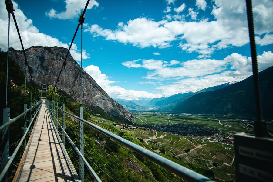 La Passerelle à Farinet