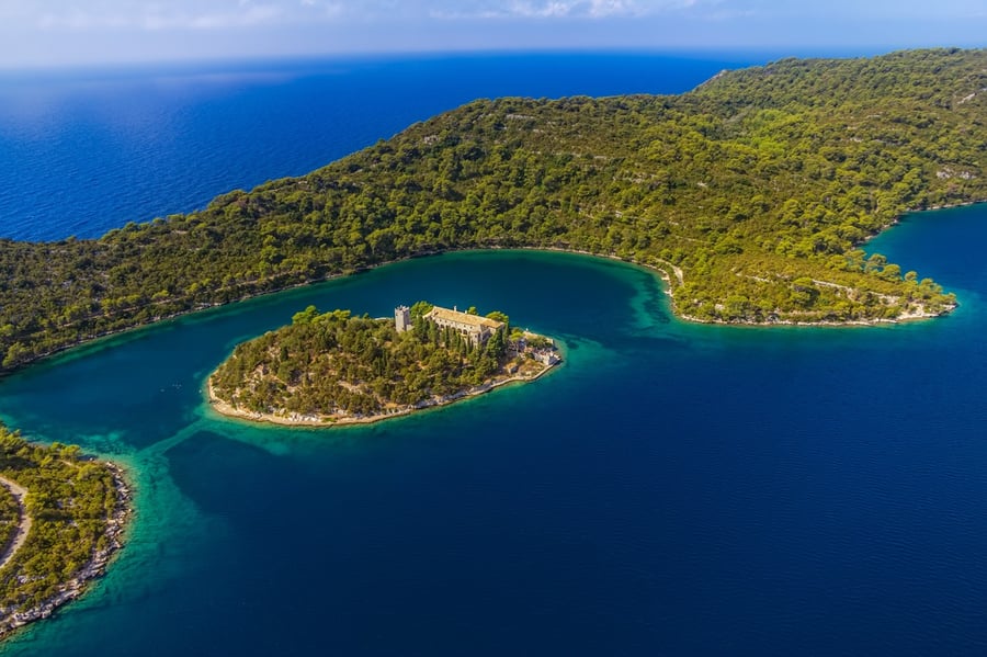 St. Mary monastery Mljet