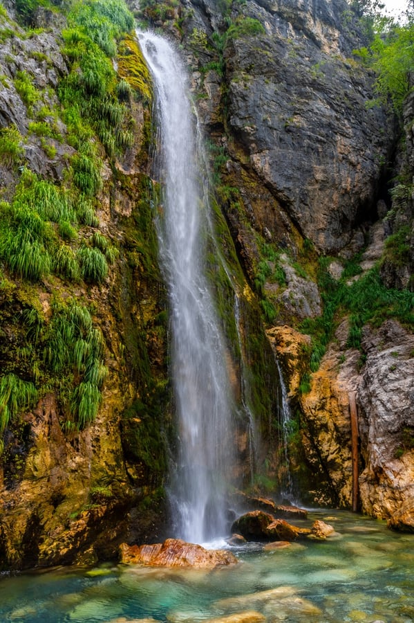 Grunas waterfall