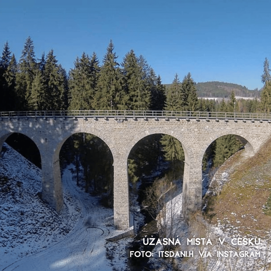 Klášterský viadukt u Vimperka