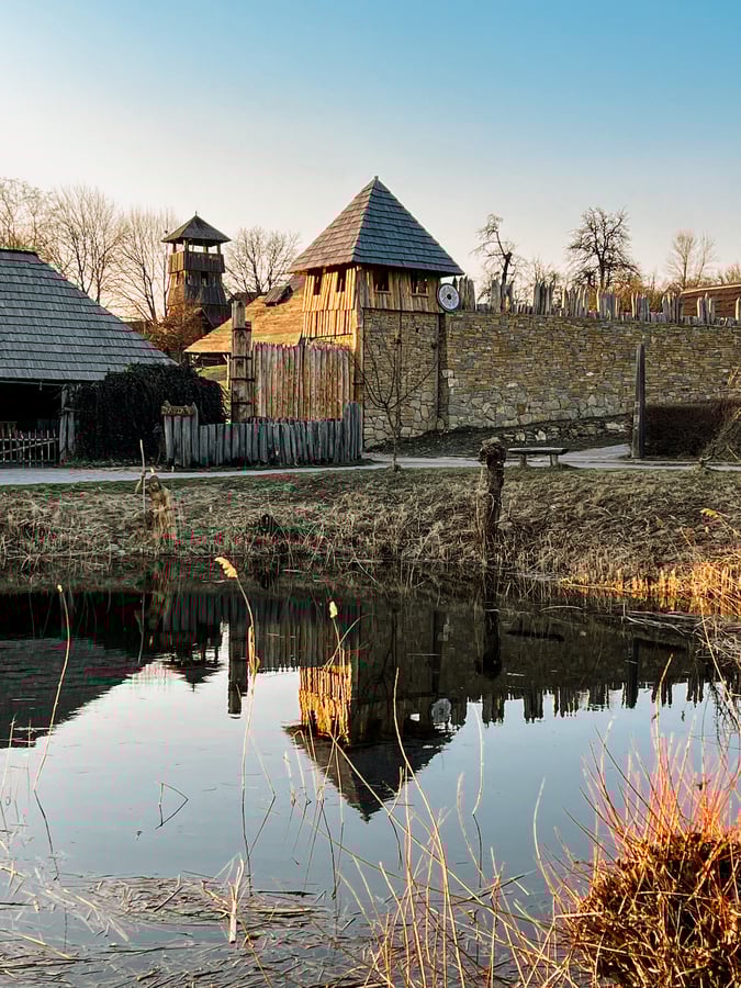 Archeoskanzen Modrá