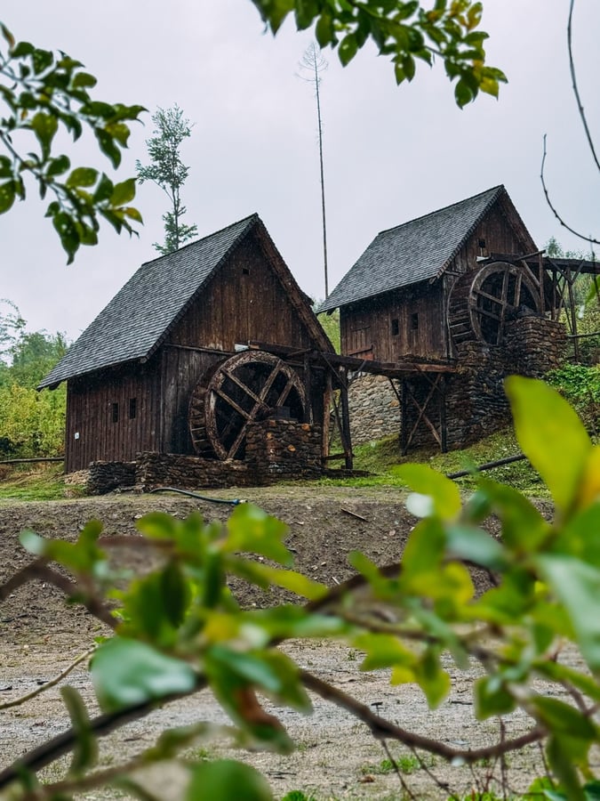Zlatokopecký skanzen Zlatorudné mlýny