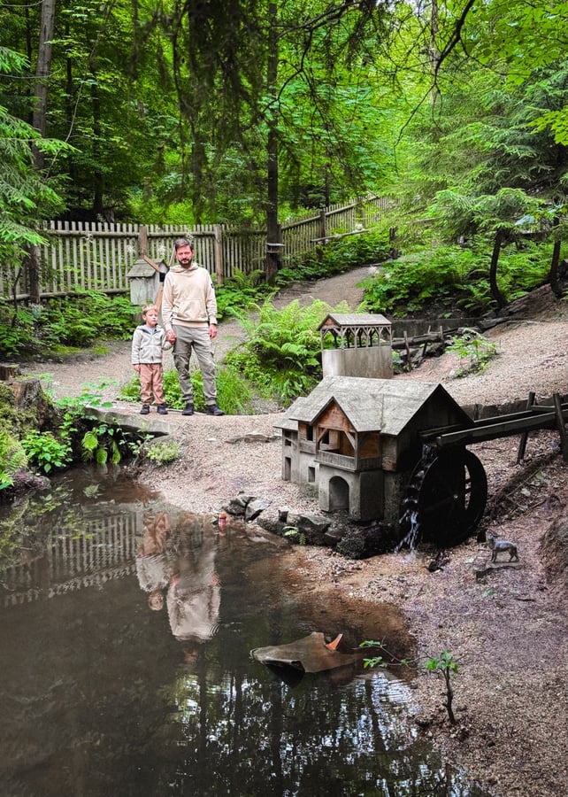 Park miniatur Mlýnky Brand