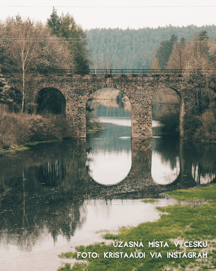 Kamenný železniční viadukt Loket-Němčice