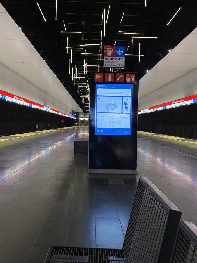 Stop 1: Keilaniemi Metro