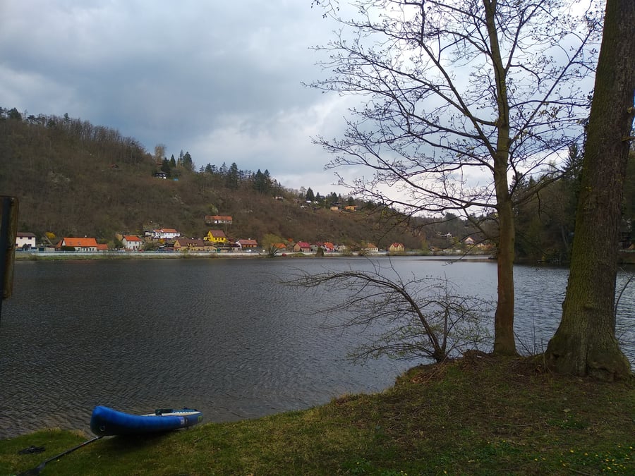 Ostrov sv.Kiliána v obci Davle 