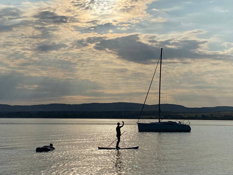 Balaton - polostrov Tihany