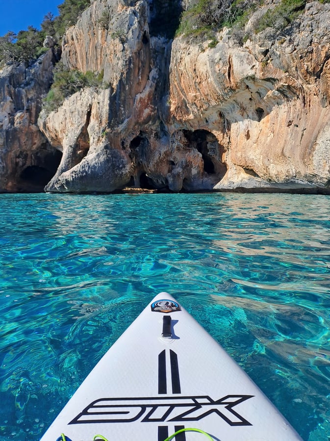 Z Cala Fuili na Cala Luna