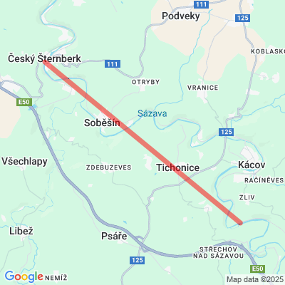 Střechov nad Sázavou -> Český Šternberk