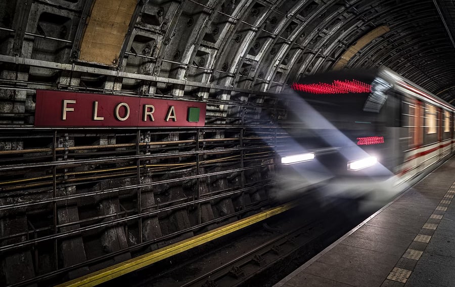 Rekonstrukce stanice metra Flora