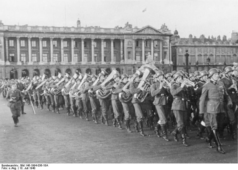 Place de la Concorde - Nazi Occupation
