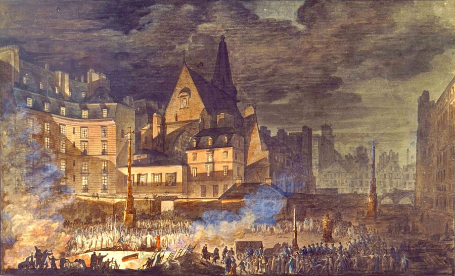 The Exhumation of the Bones of the Holy Innocents' Cemetery