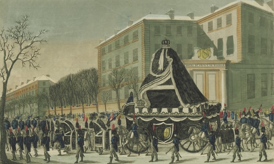 Funeral Convoy of Louis XVI and Marie-Antoinette