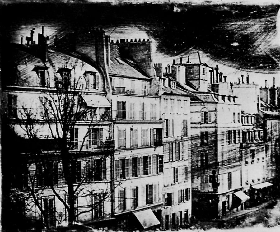 View of Boulevard Saint-Martin by Louis Daguerre
